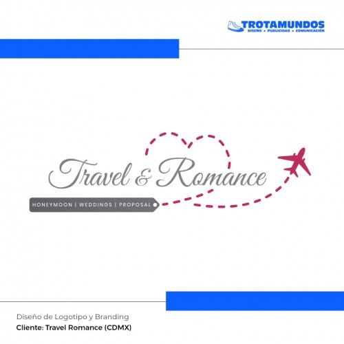 Diseño de Logotipo Travel & Romance